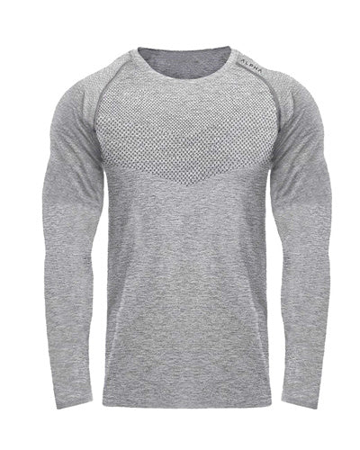 Long Sleeves Mesh Breathable T-Shirt