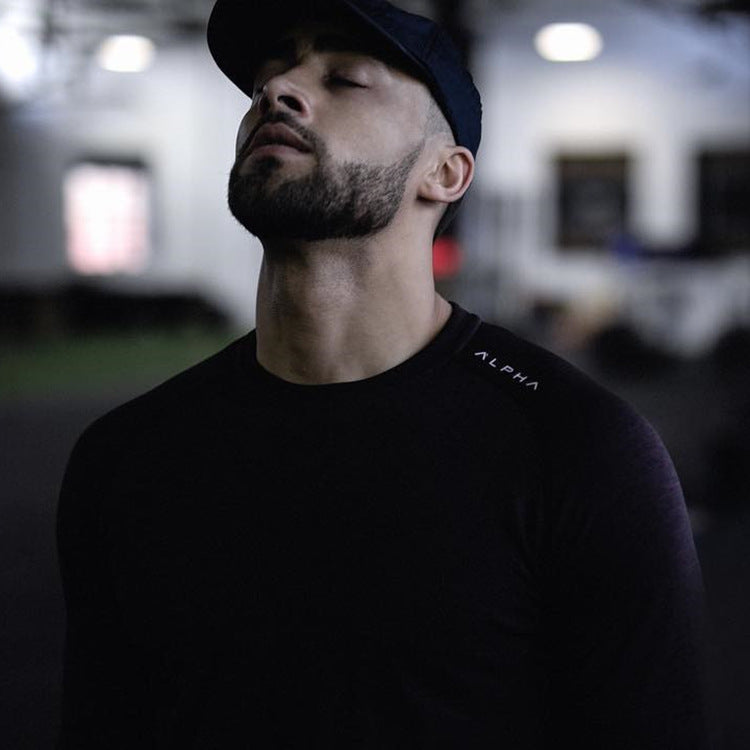 Long Sleeves Mesh Breathable T-Shirt