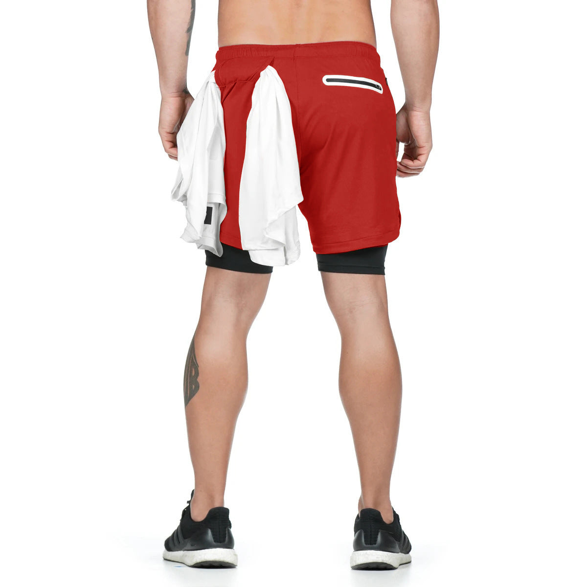 Double-Deck Quick Dry Workout Shorts
