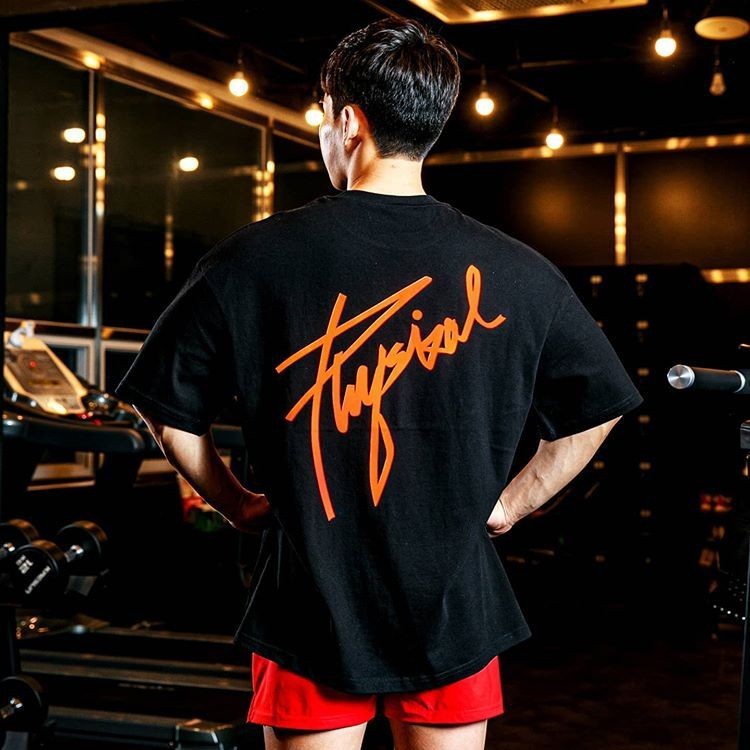 Half-Sleeved Loose Fitness Tj-Shirt