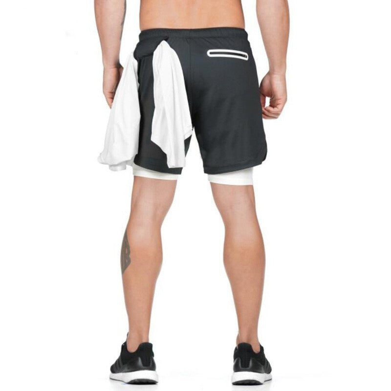 Double-Deck Quick Dry Workout Shorts