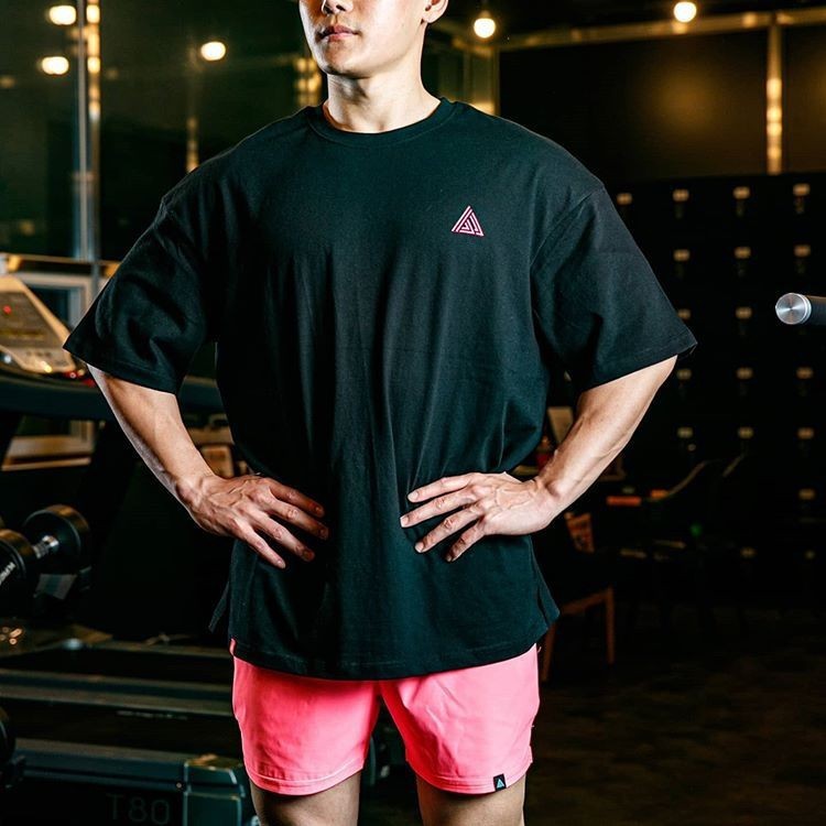 Half-Sleeved Loose Fitness Tj-Shirt