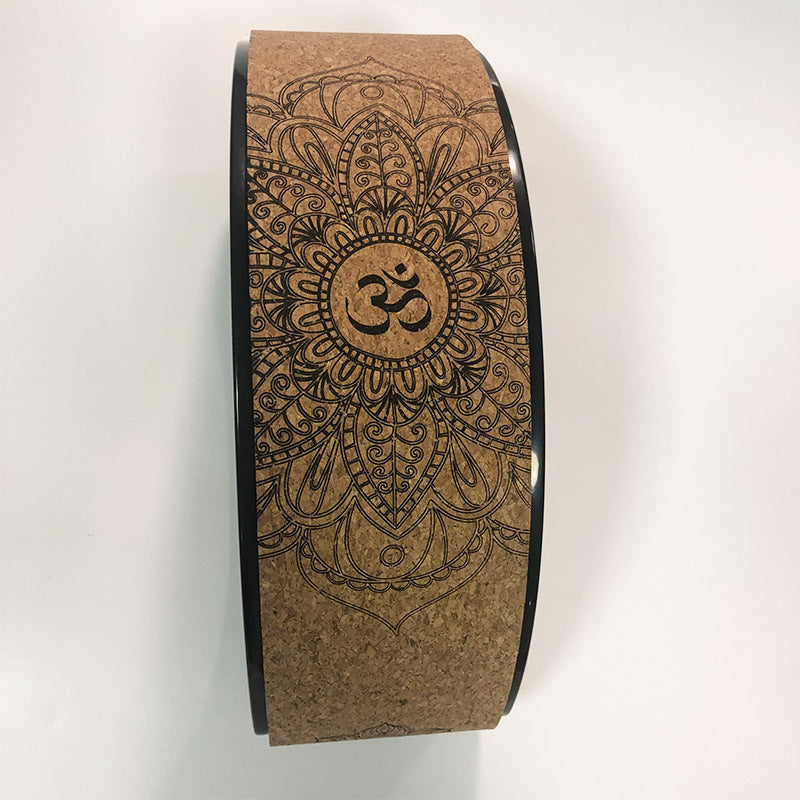 Cork Half-Round Backbend Yoga Wheel