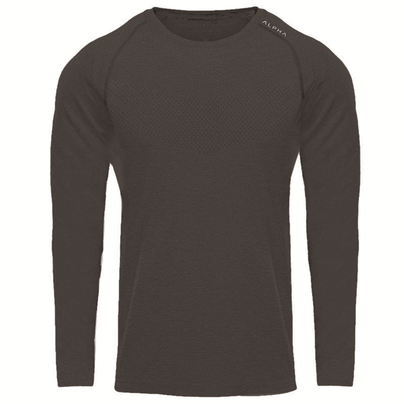 Long Sleeves Mesh Breathable T-Shirt