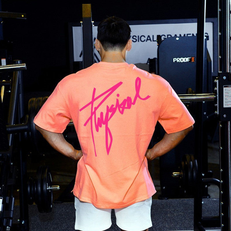 Half-Sleeved Loose Fitness Tj-Shirt