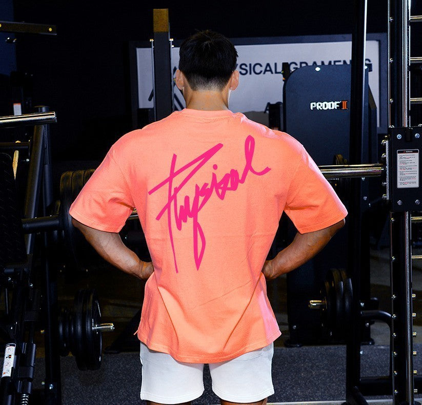Half-Sleeved Loose Fitness Tj-Shirt